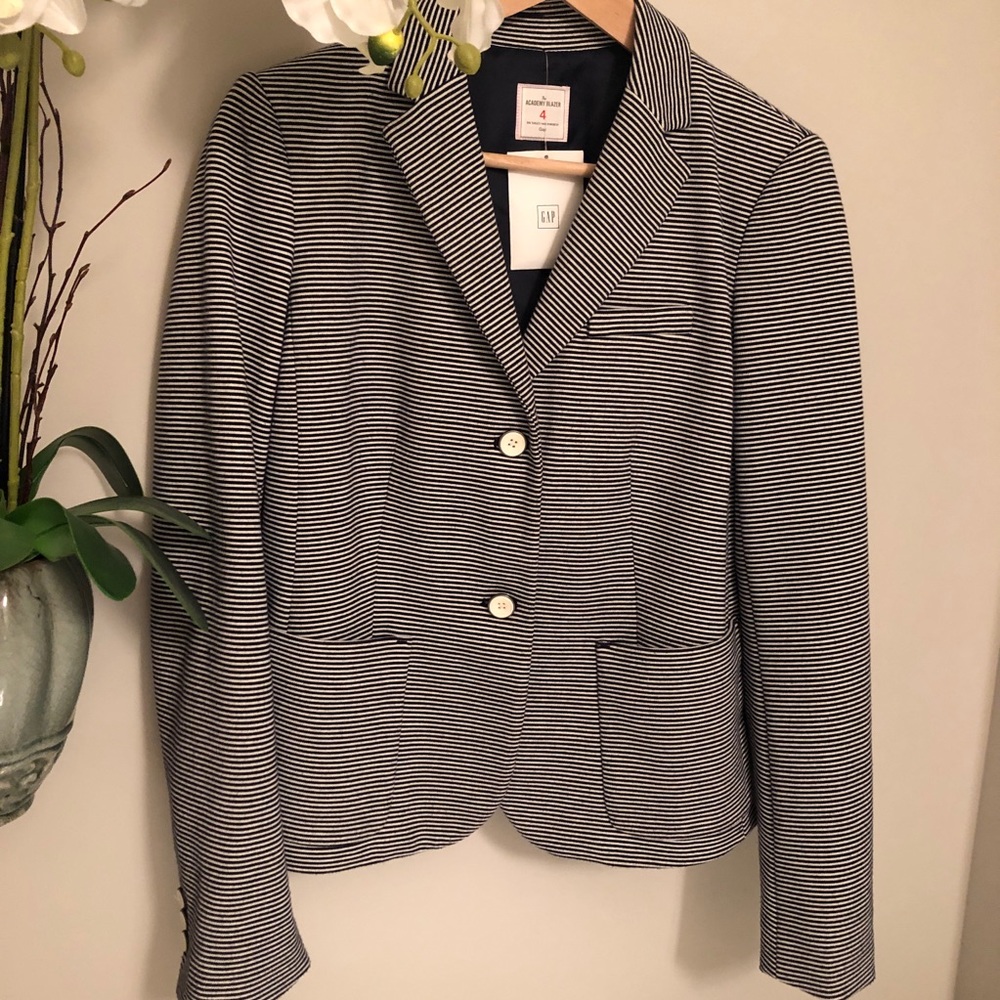 GAP Striped Academy Blazer NWT